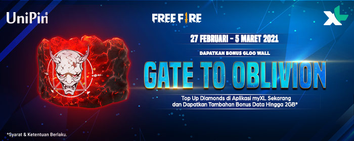 Top Up Makin Untung Dengan Bonus Gloo Wall dan Paket Data XL Hingga 2GB
